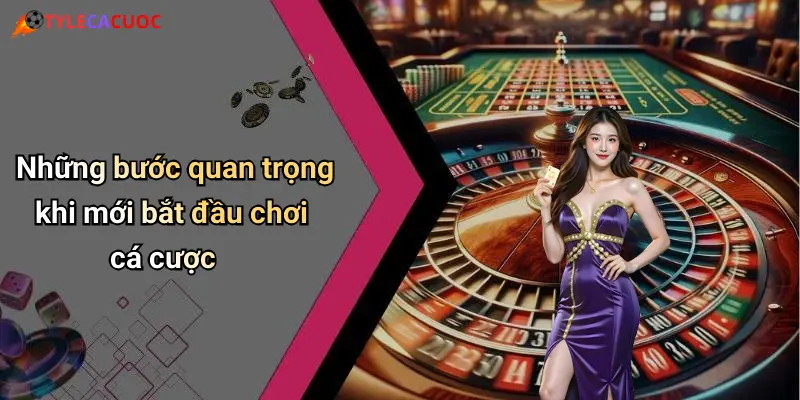 Những bước quan trọng khi mới bắt đầu chơi cá cược