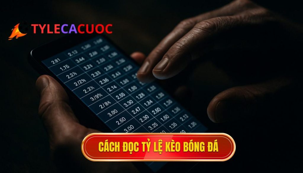 Cách đọc tỷ lệ kèo bóng đá