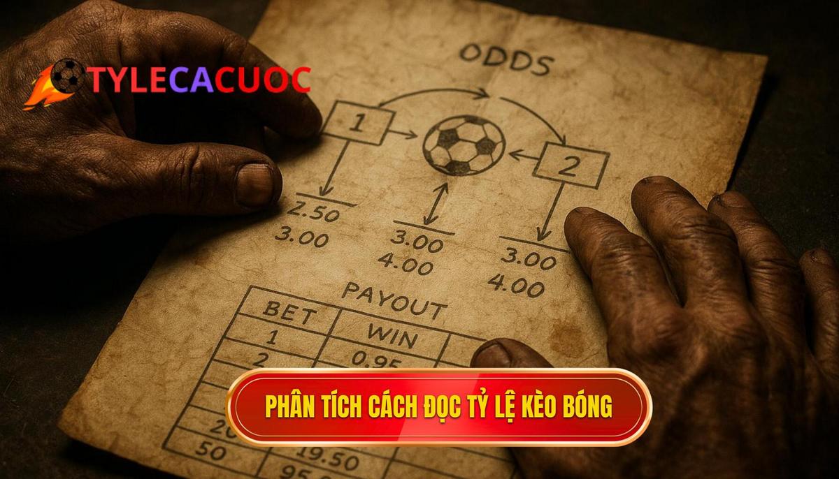 Phân Tích Chuyên Sâu Cách Đọc Tỷ Lệ Kèo Bóng Đá