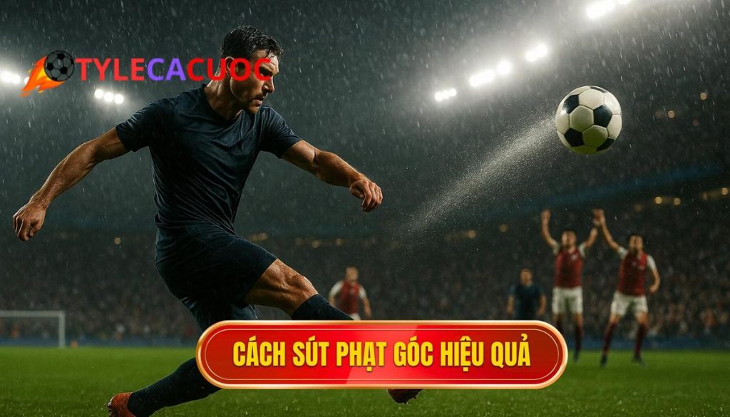Cách sút phạt góc hiệu quả
