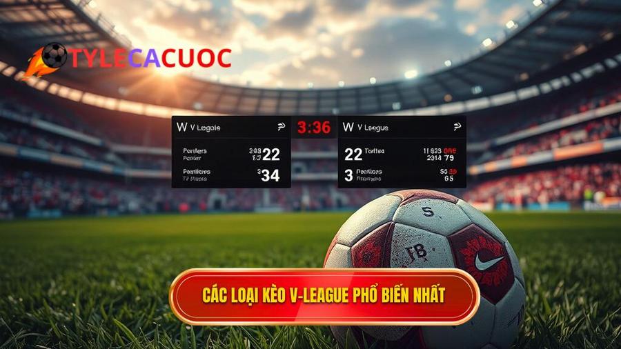 2. Các loại kèo V-League phổ biến nhất