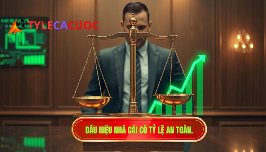Dấu hiệu nhà cái có tỷ lệ an toàn
