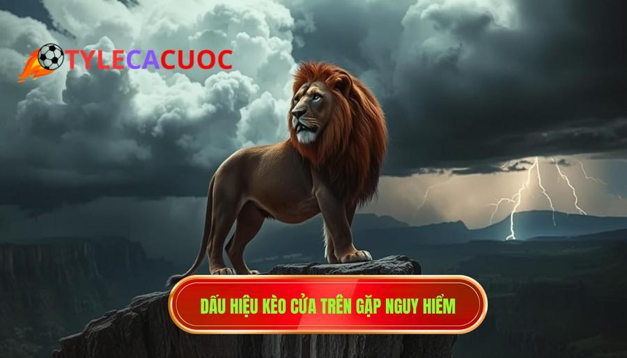 Dấu hiệu kèo cửa trên gặp nguy hiểm